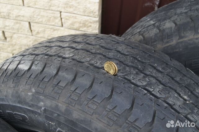 Б/у шины Bridgestone Dueler H/T 840 265/65/ R17