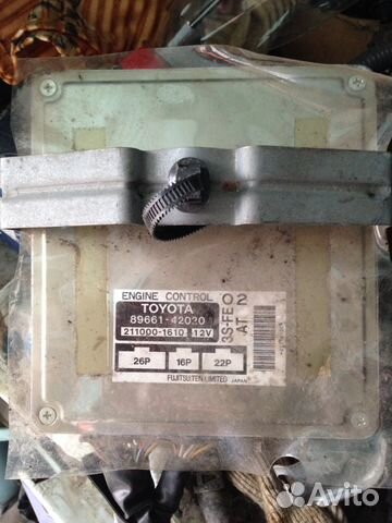 Двигатель 3S-FE, Блок управления