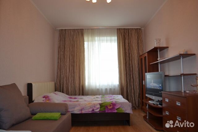 

1-к. квартира, 40 м², 2 кровати