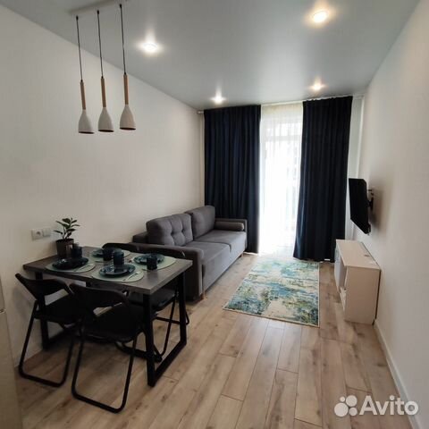 

1-к. квартира, 43 м², 2 кровати