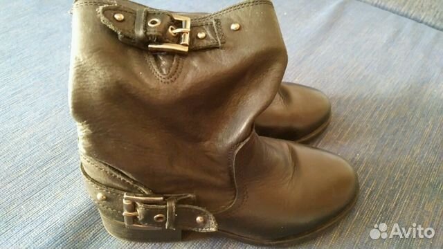 Сапожки кожаные Zara Зара 29 р Сапожки кожаные Zara Зара 29 р