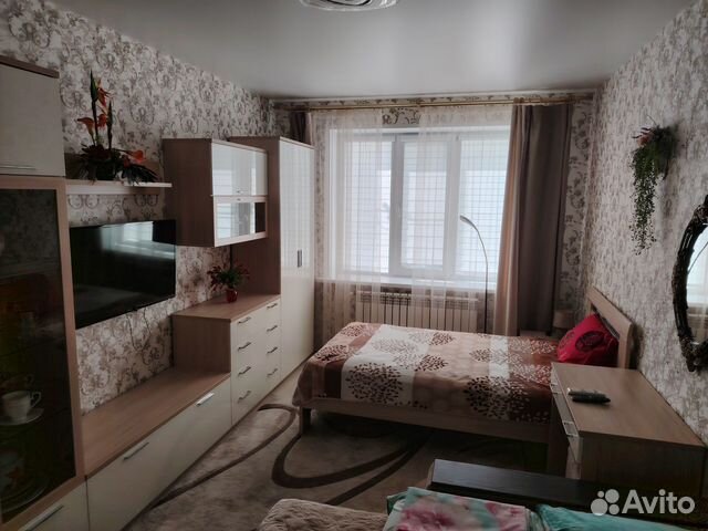 

1-к. квартира, 43 м², 2 кровати