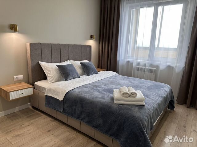 

1-к. квартира, 44 м², 2 кровати
