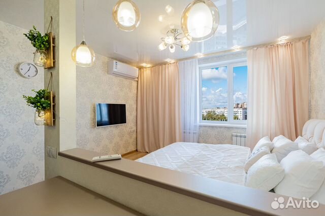

1-к. квартира, 55 м², 2 кровати