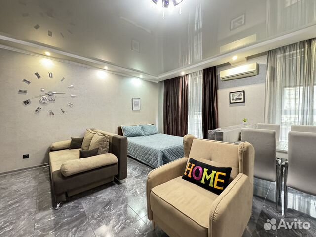 

Квартира-студия, 42 м², 2 кровати
