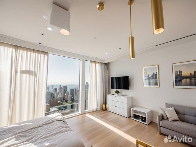 

Квартира-студия, 50 м², 1 кровать
