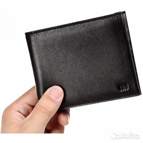 84212208806 Кожаный кошелек Xiaomi (черный)