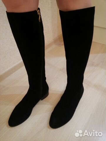 Новые сапоги Dino Ricci р.40 натур.замша демисезон