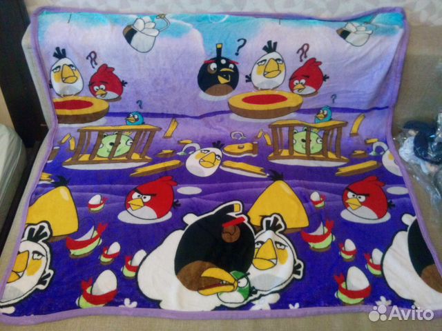 Пледы мультяшные