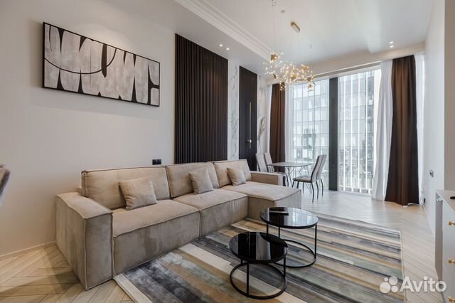 

1-к. квартира, 73 м², 2 кровати