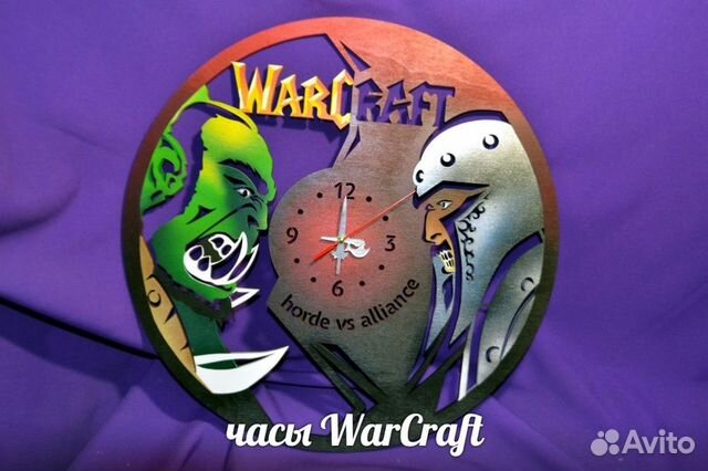 Часы WarCraft