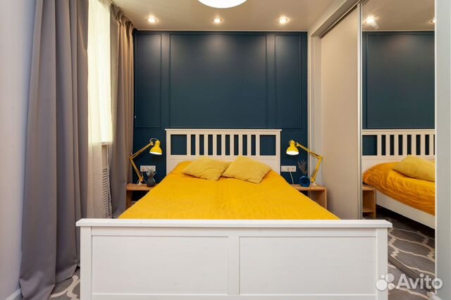 

Квартира-студия, 40 м², 2 кровати