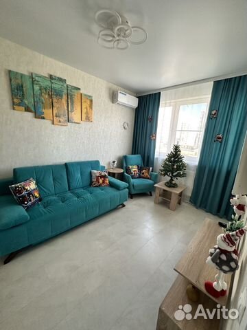 

Квартира-студия, 38 м², 2 кровати