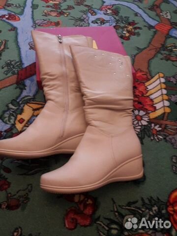 Сапоги кожаные Сапоги кожаные