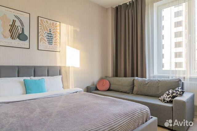 

1-к. квартира, 32 м², 2 кровати