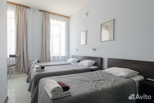 

1-к. квартира, 20 м², 3 кровати