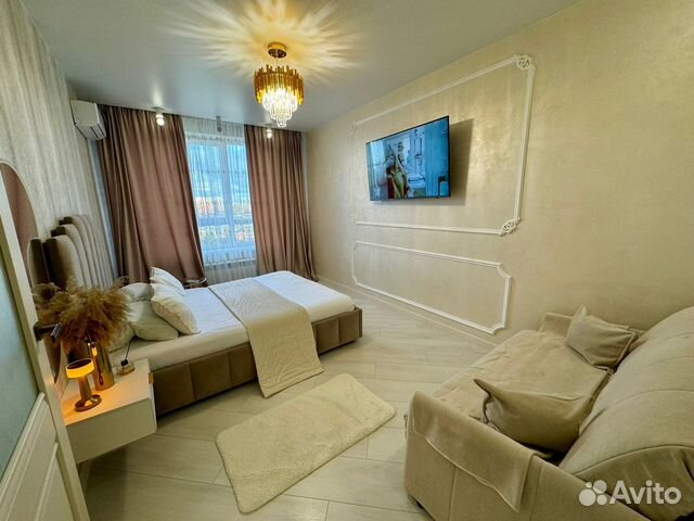 

1-к. квартира, 44 м², 2 кровати