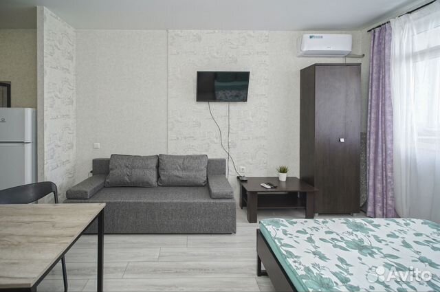 

Квартира-студия, 29 м², 2 кровати