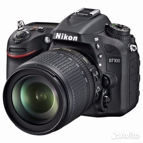 Фотоаппарат зеркальный Nikon D7100 Kit 18-105VR Bl