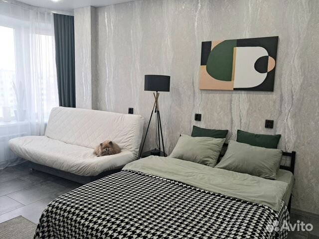 

Квартира-студия, 30 м², 2 кровати
