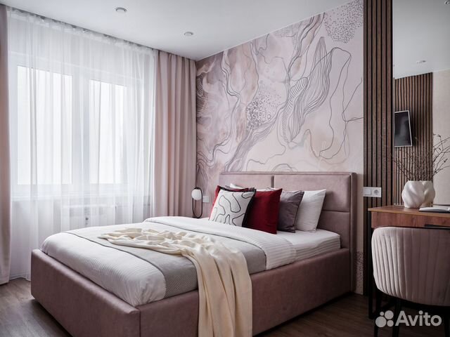 

2-к. квартира, 36,6 м², 2 кровати
