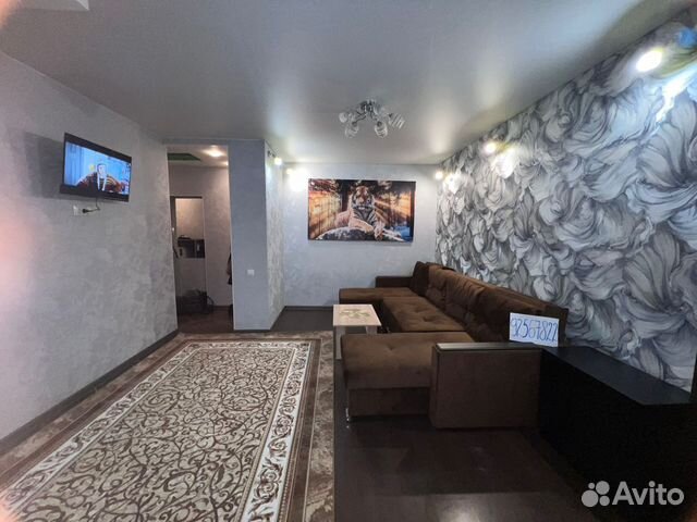 

2-к. квартира, 45 м², 2 кровати