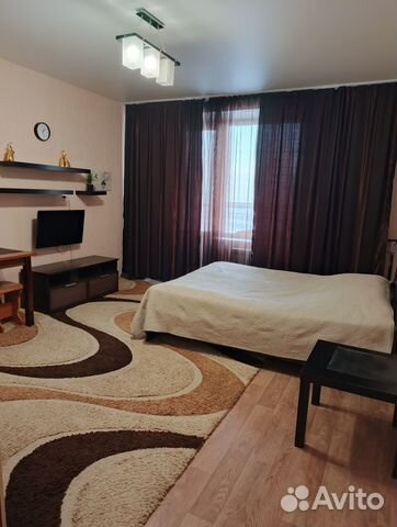 

Квартира-студия, 35 м², 1 кровать