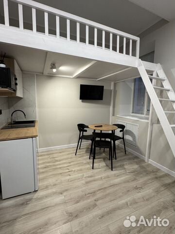 

Квартира-студия, 18 м², 2 кровати