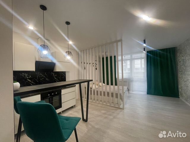 

Квартира-студия, 35 м², 2 кровати