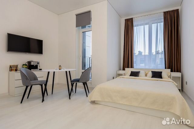 

Квартира-студия, 25 м², 2 кровати