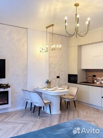 

Квартира-студия, 37,7 м², 2 кровати