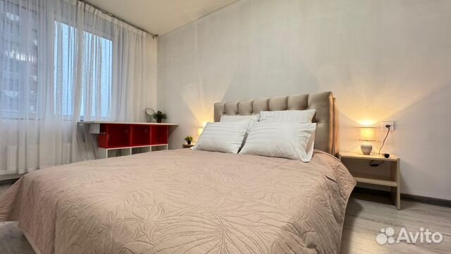 

1-к. квартира, 45 м², 3 кровати