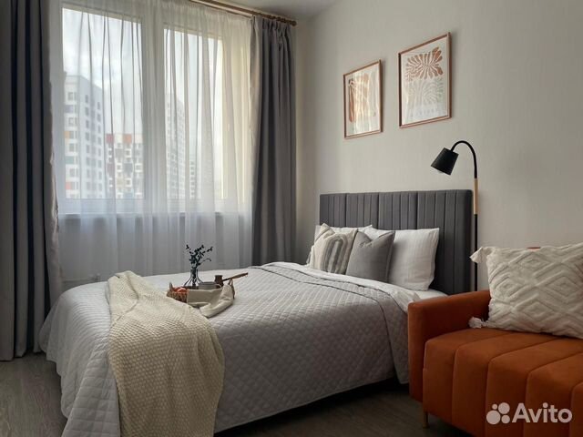 

1-к. квартира, 32 м², 2 кровати