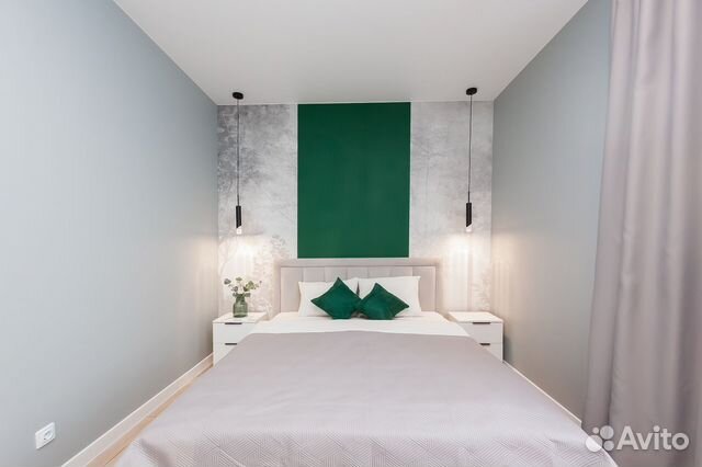 

1-к. квартира, 42 м², 2 кровати
