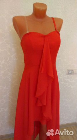 Новое нарядное платье р.44