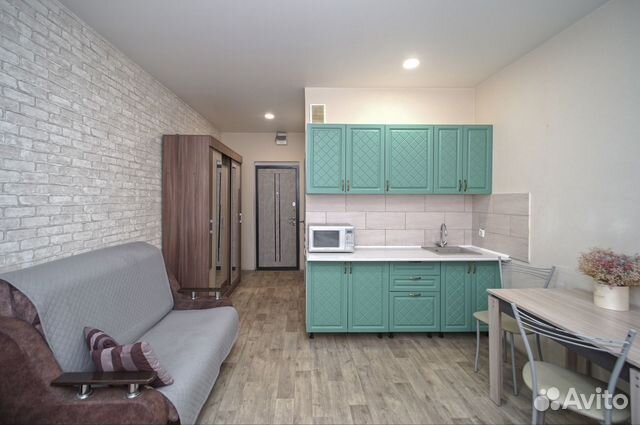 

Квартира-студия, 25 м², 2 кровати