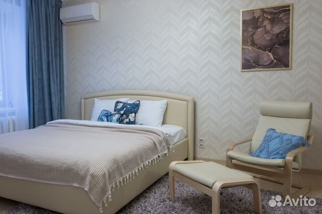 

1-к. квартира, 43 м², 2 кровати