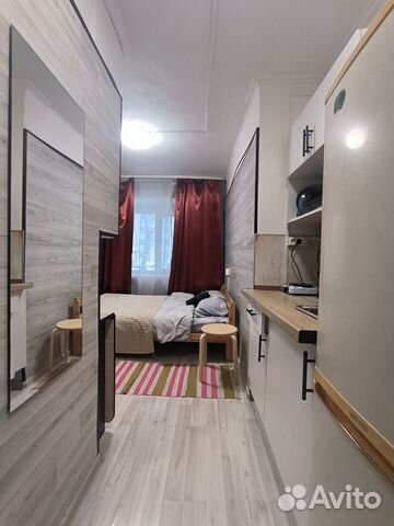 

Квартира-студия, 16 м², 1 кровать