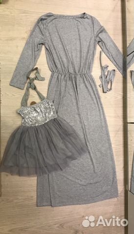 Платья для мамы и дочки family look