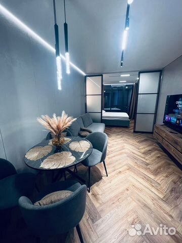 

Квартира-студия, 33 м², 2 кровати