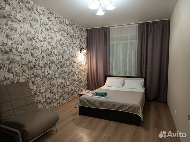 

1-к. квартира, 35 м², 2 кровати