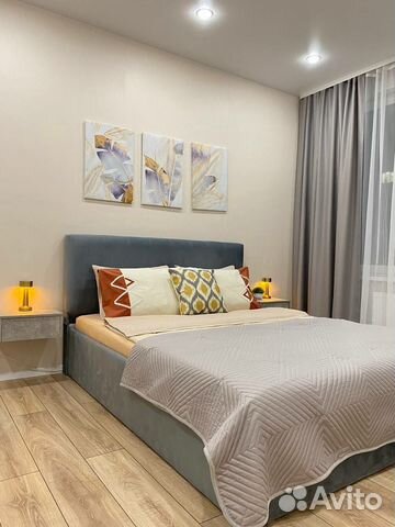 

1-к. квартира, 41 м², 2 кровати