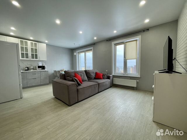 

1-к. квартира, 53 м², 2 кровати
