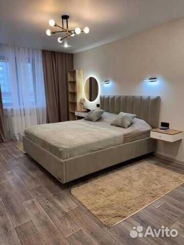 

1-к. квартира, 45 м², 2 кровати