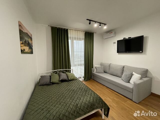 

Квартира-студия, 26 м², 2 кровати