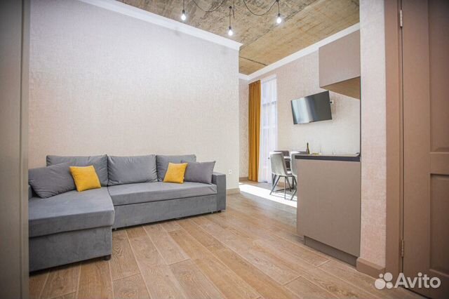 

1-к. квартира в апарт-отеле, 35 м², 2 кровати