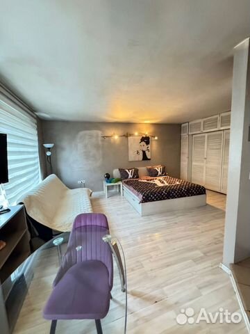 

1-к. квартира, 45 м², 3 кровати