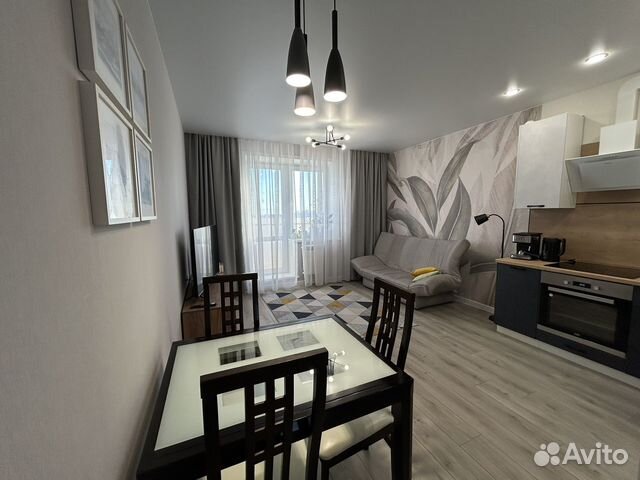 

1-к. квартира, 45 м², 2 кровати