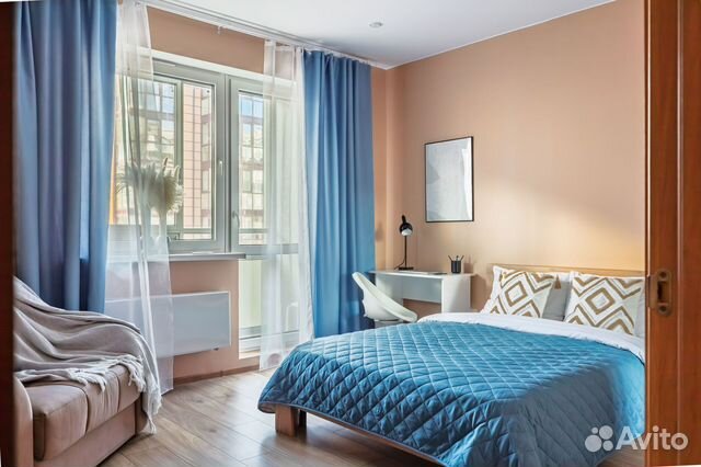 

1-к. квартира, 32 м², 3 кровати