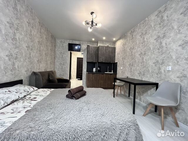 

Квартира-студия, 32 м², 2 кровати
